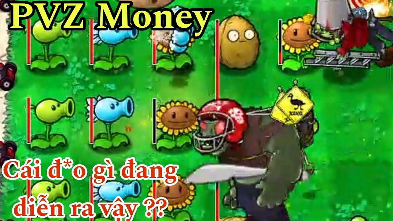 Plants vs Zombies Money Version (#1): Mod này toàn quái vật chứ zombies cái gì !!