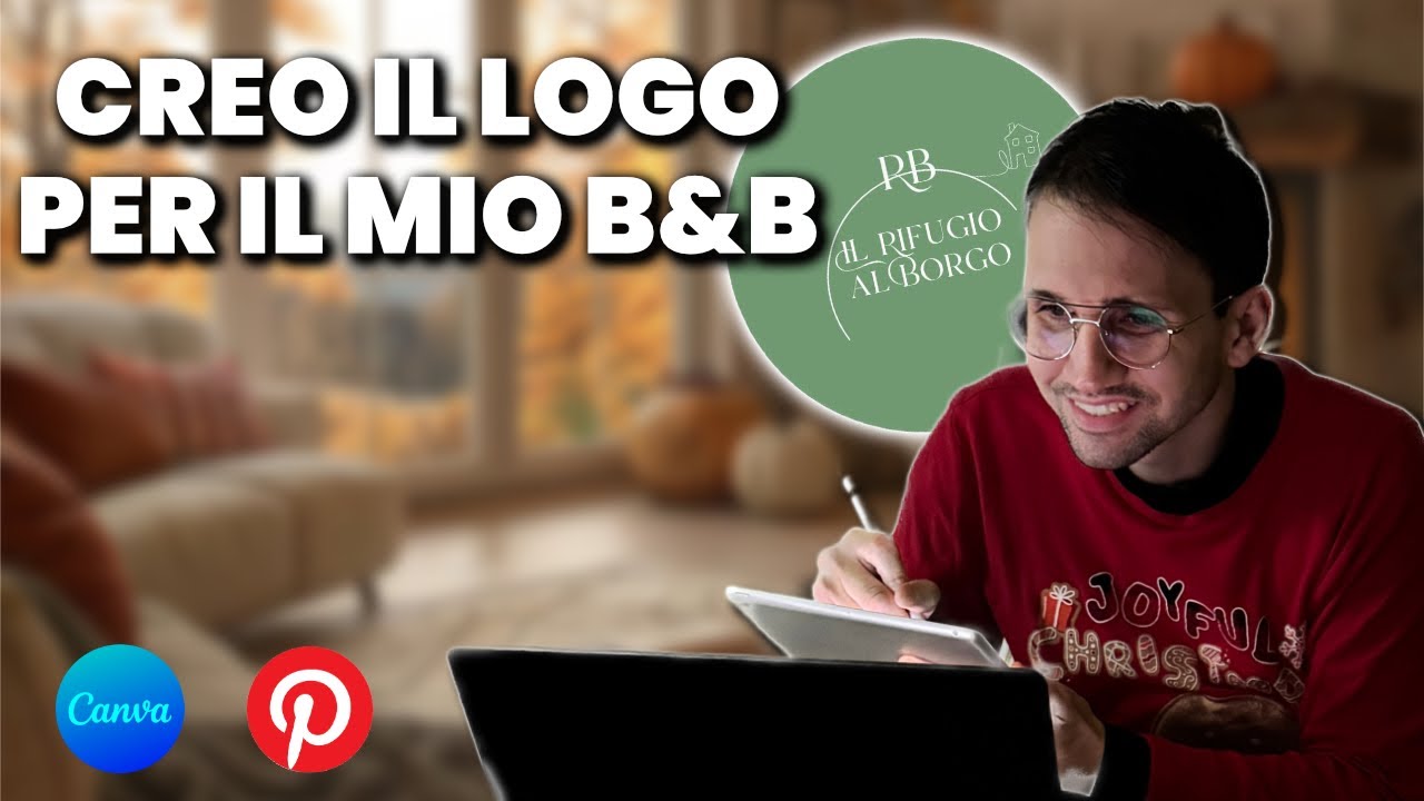 Creo il Logo per il mio B&B con Canva e Pinterest (GRATIS in 10 minuti)