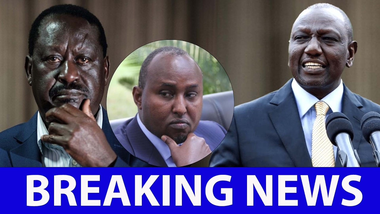 BREAKING: Junet Mohammed has been locked out. 