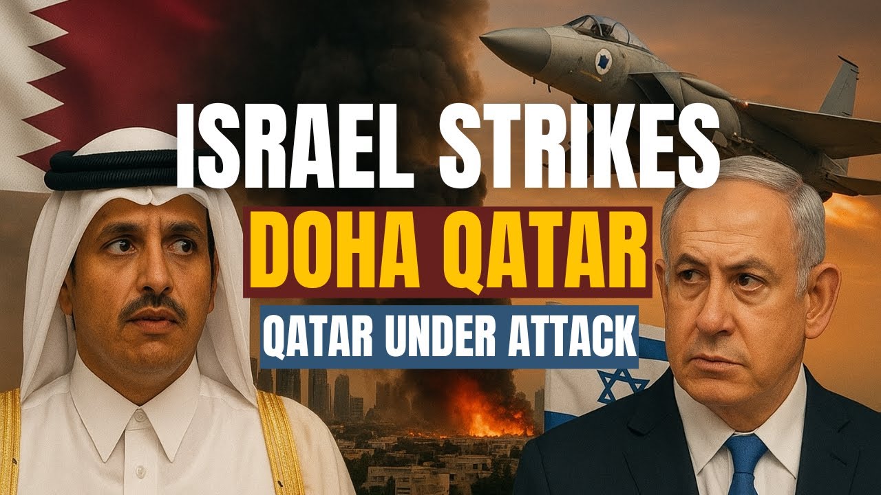 Israel STRIKES Doha | Qatar Under Attack | Middle East Tensions Explode