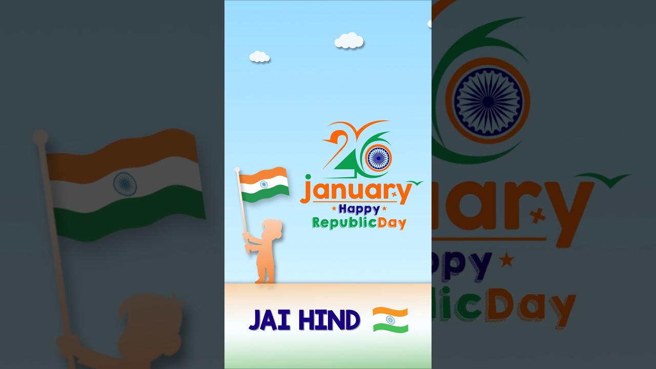 Happy Republic Day | 2D Animation 