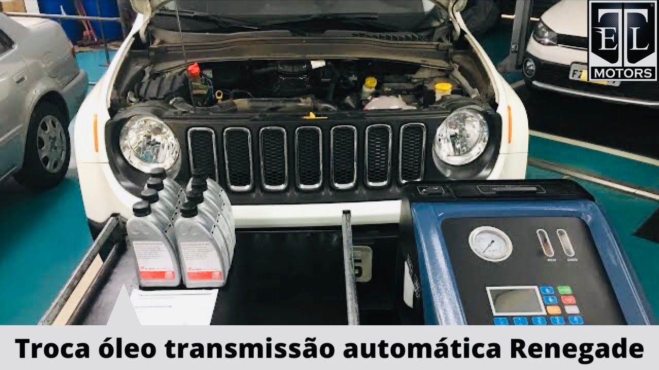Troca óleo transmissão automática Jeep Renegade TF72-SC - TROCA 100%