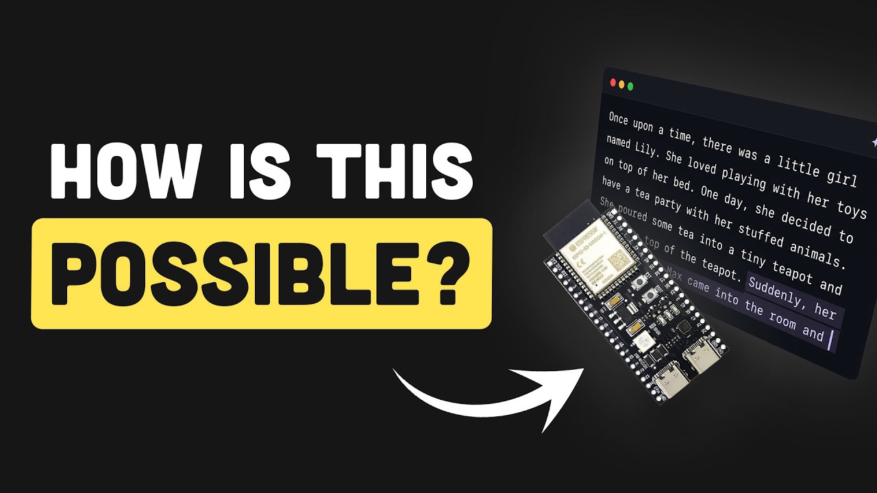 How This Tiny $8 Chip Runs an LLM With Almost No RAM