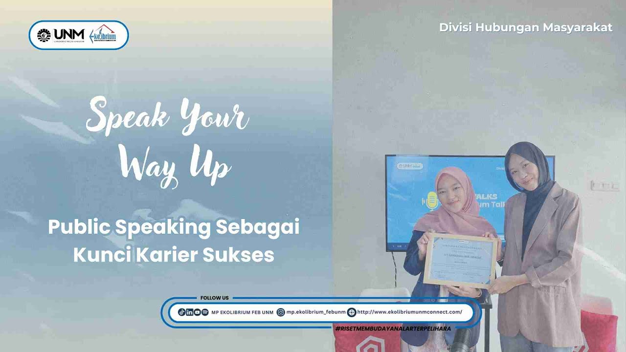 Speak Your Way Up: Public Speaking Sebagai Kunci Karier Sukses