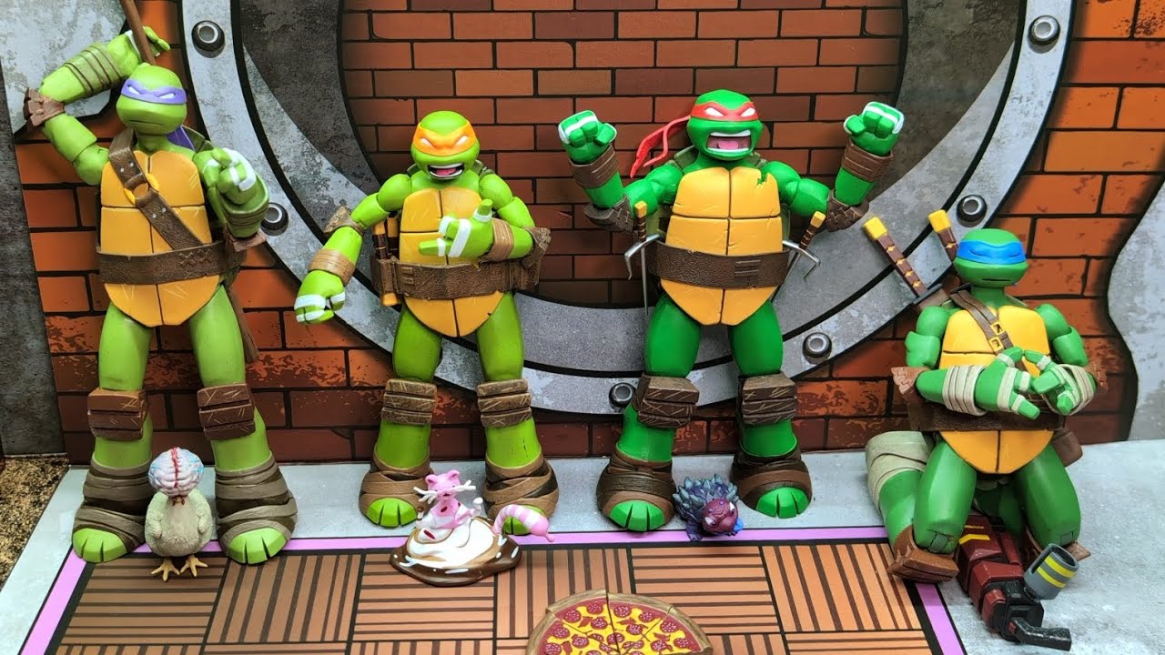 Обзор фигурки TMNT от Neca 2012 l