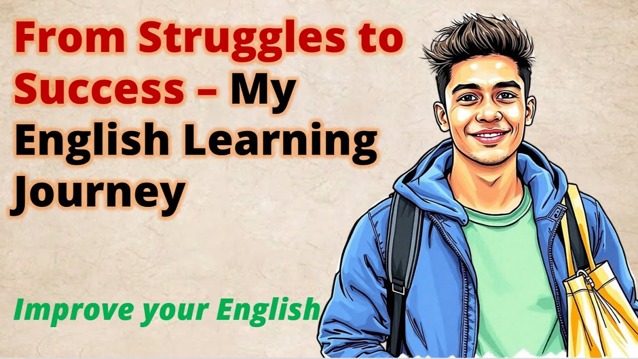 My English Learning Journey -From Struggles to Success | Improve Your English Skills Through Stories