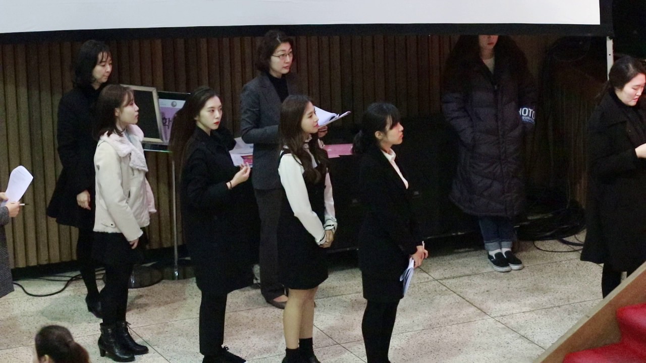 170224 에이프릴 채원 성신여대 수석입학 직캠