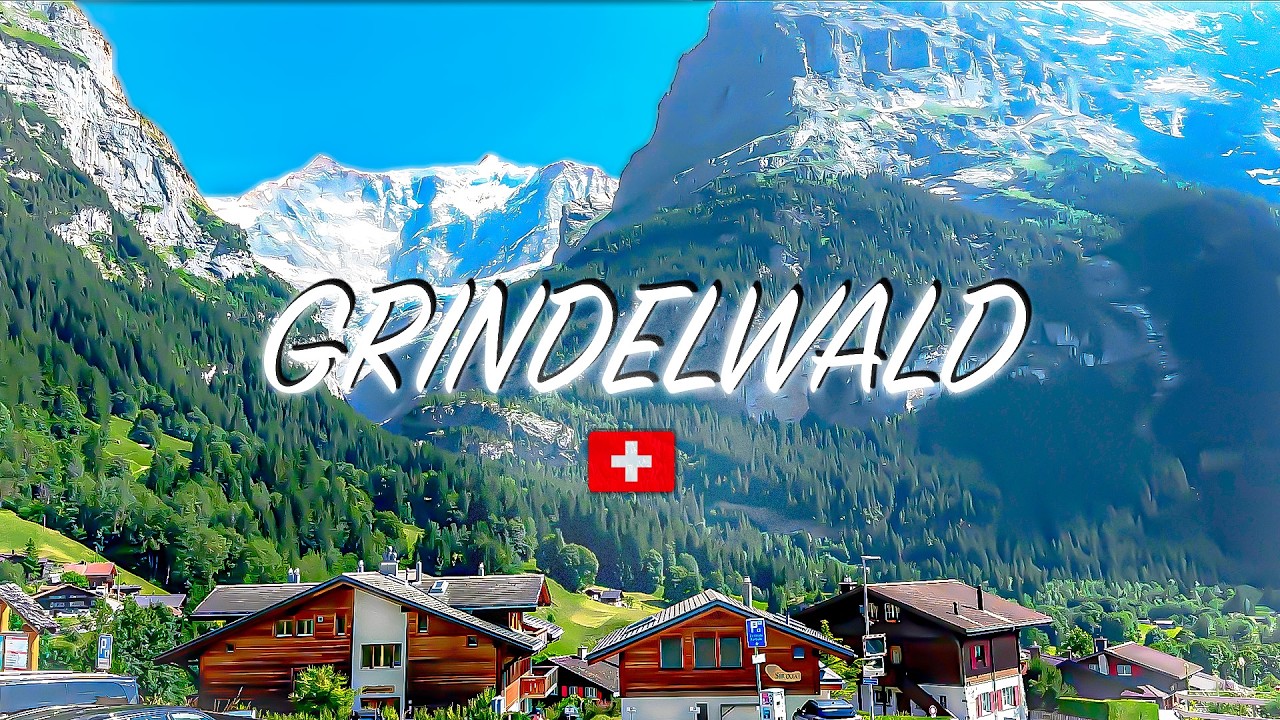 Grindelwald : Ce village suisse est TROP BEAU pour être réel 🇨🇭✨
