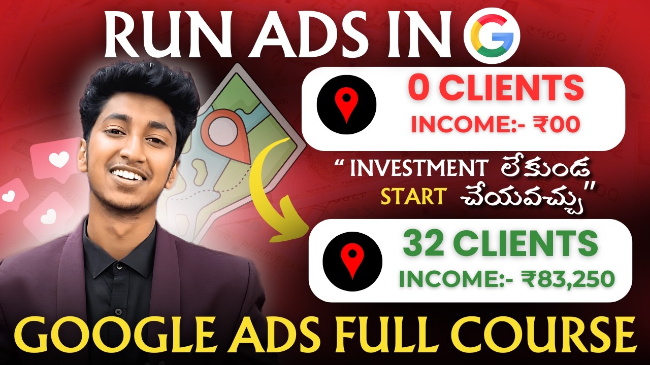 How to Use Google Ads (for Beginners) in 2025 | Full Course