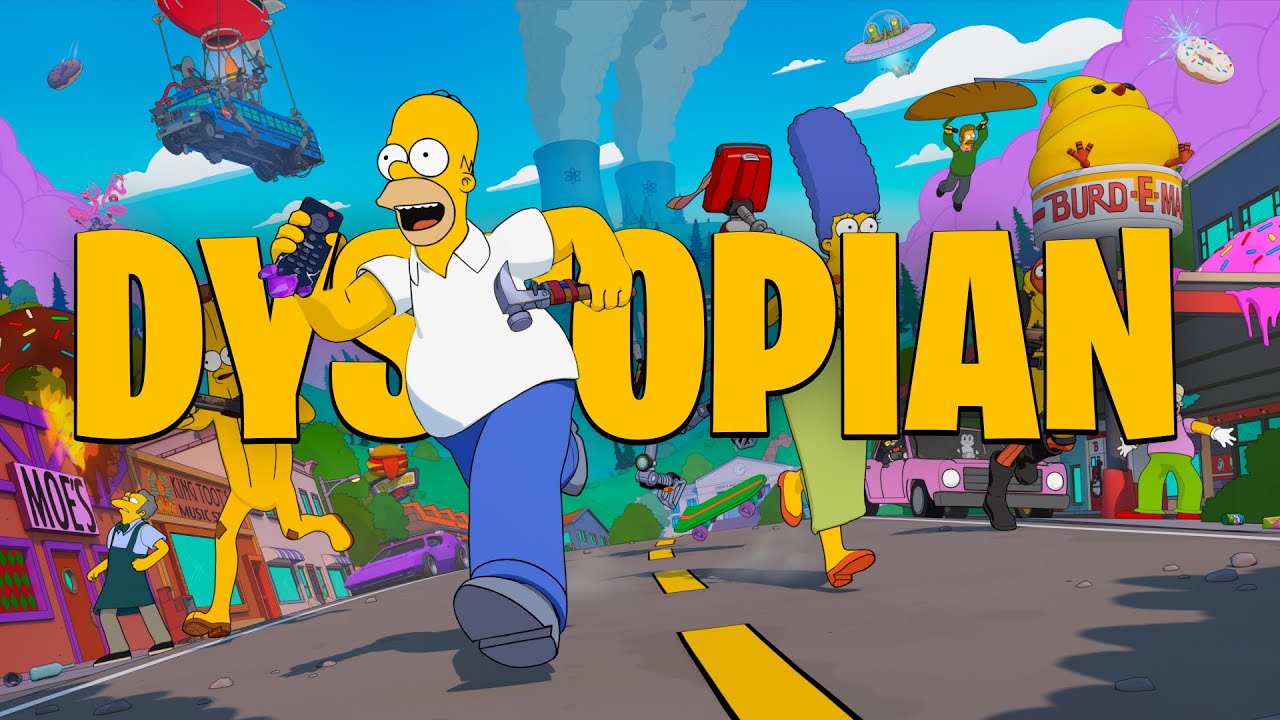 Fortnite Simpsons was Dystopian