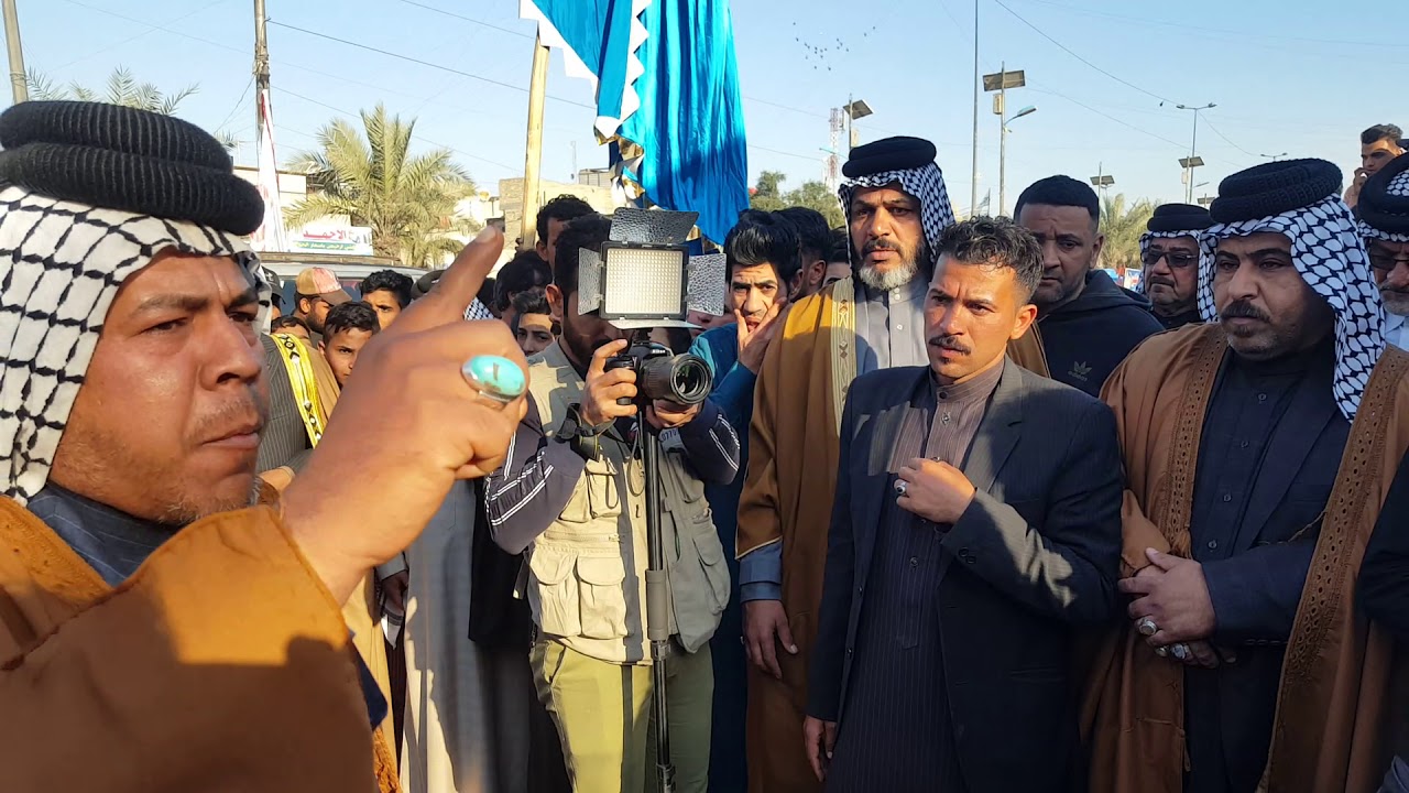 عراضه عشائر بني مالك في مجلس عزاء المرحوم جاسم تخم معن المالكي رحمه الله