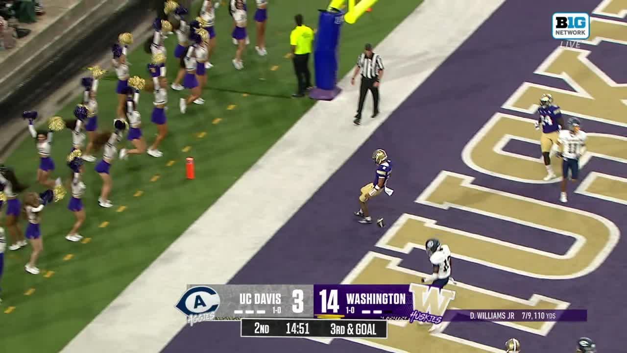 Demond Williams Jr. Highlights vs. UC Davis