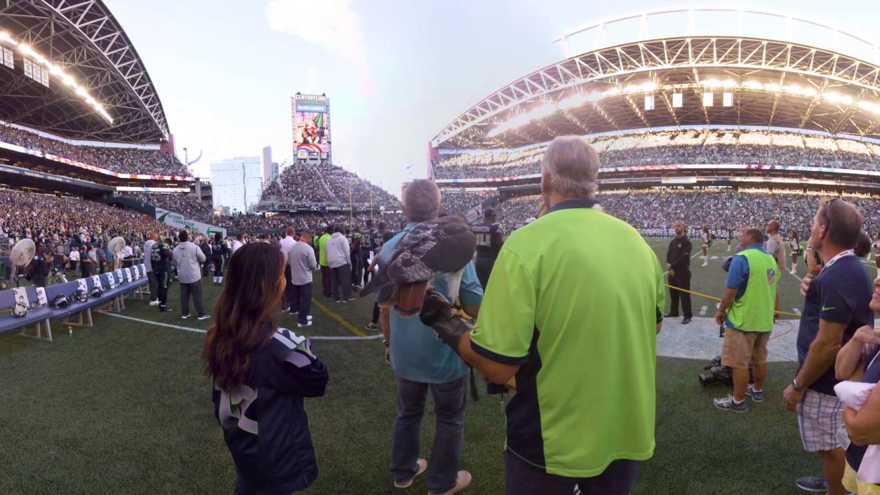 Experience Seahawks Gameday at CenturyLink Field in 360