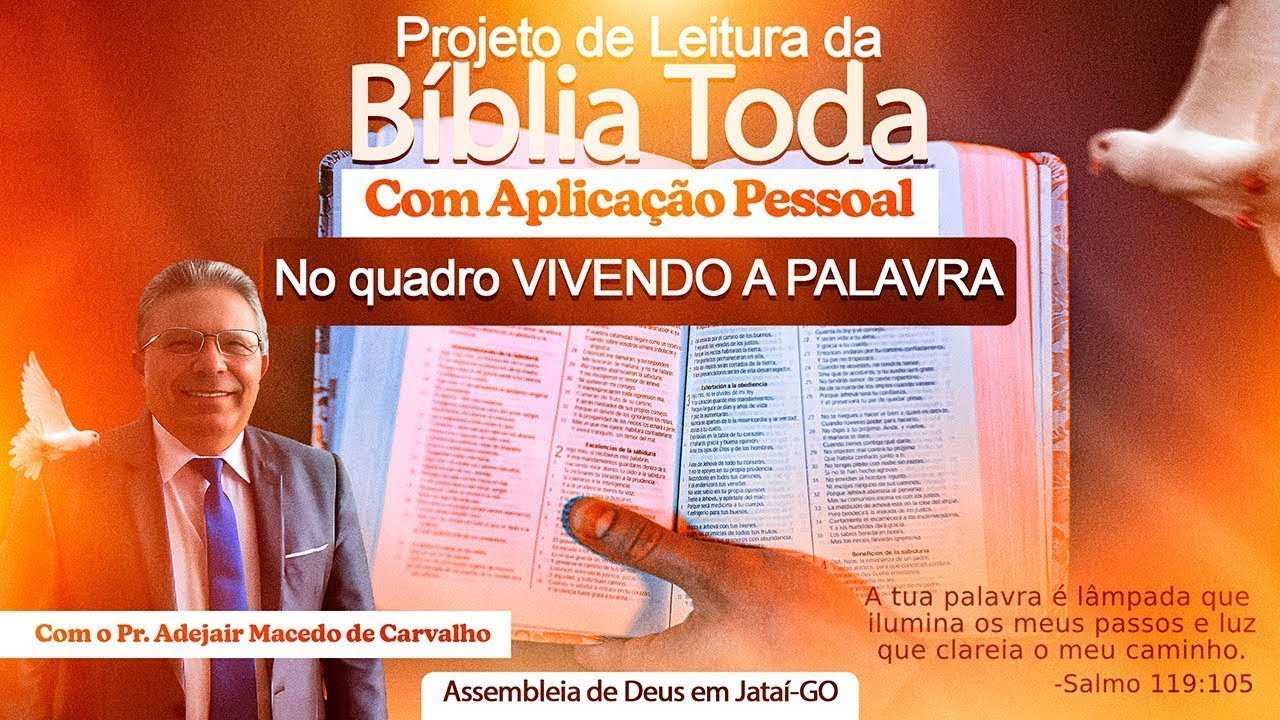 Vivendo a Palavra Jeremias capítulo 13 - Tema: Não seja soberbo.
