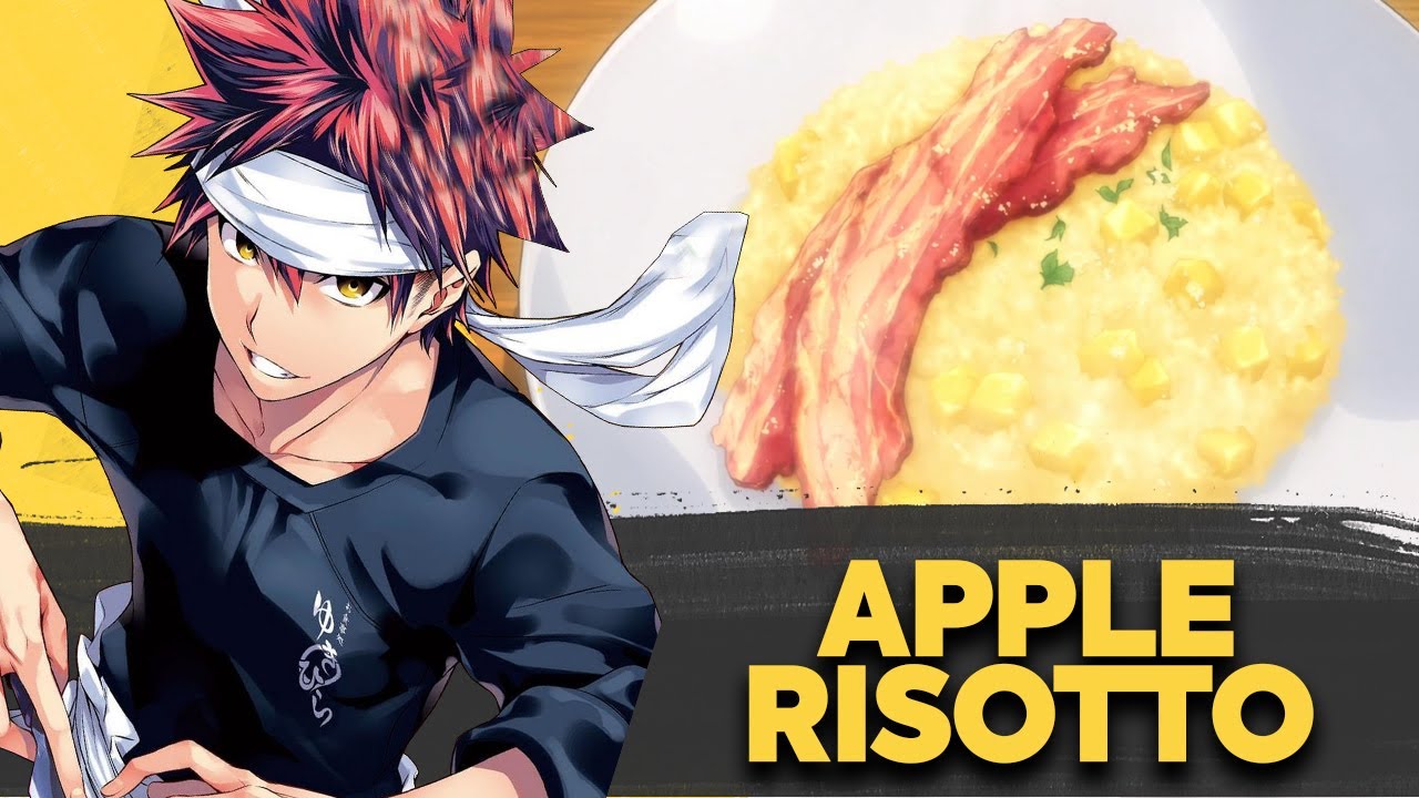 How to make Italian Apple Risotto by Yukihira Soma | Food Wars!: Shokugeki no Soma