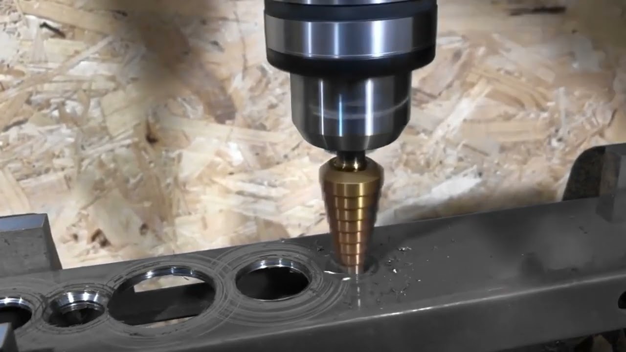 75878 3PCS TITANIUM COATED STEP DRILL