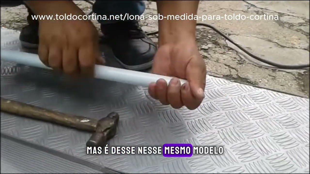 COMO MONTAR TOLDO CORTINA PASSO A PASSO - VÍDEO 2