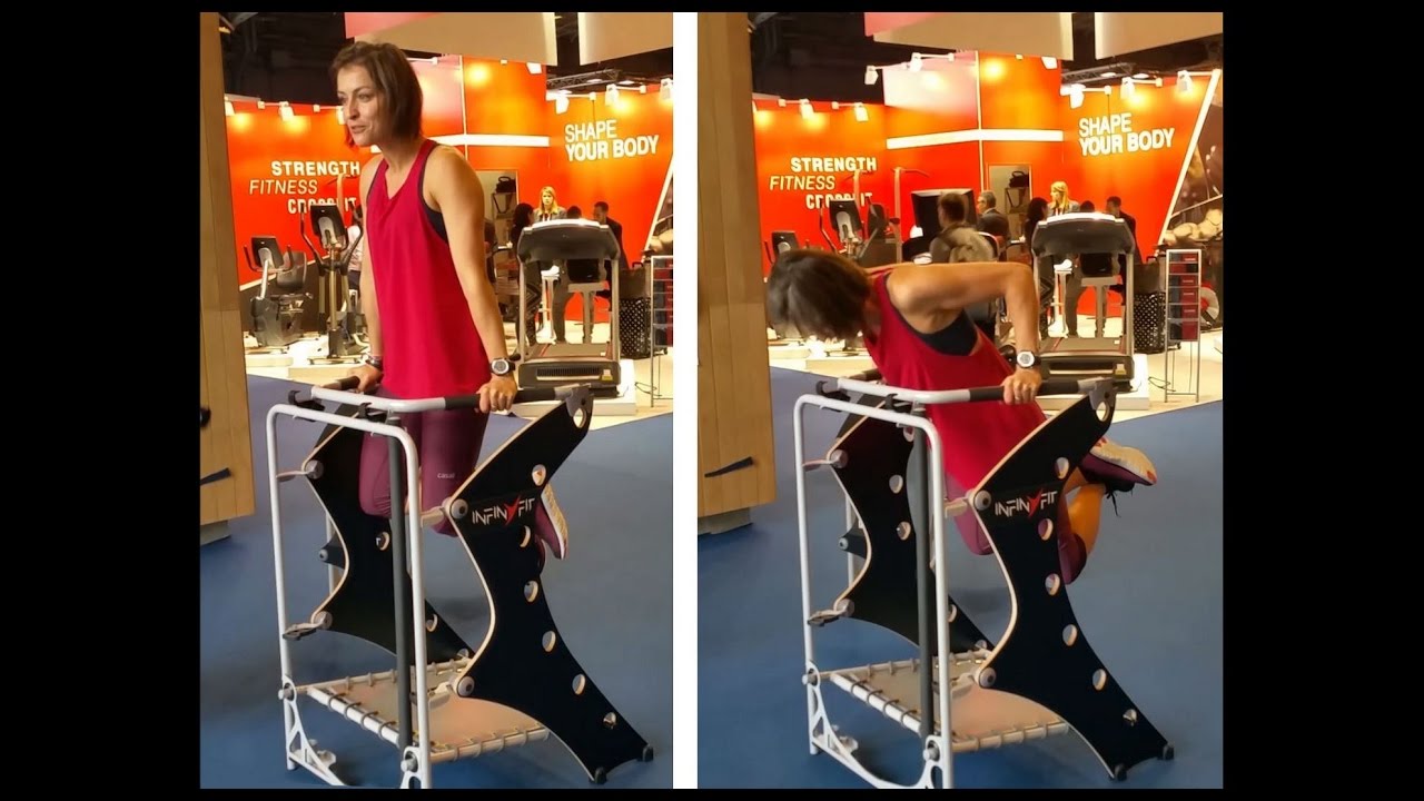 InfinyFit - Julie ferrez présente l'InfinyFit sur télé Matin pour salon bodyfitness 2017