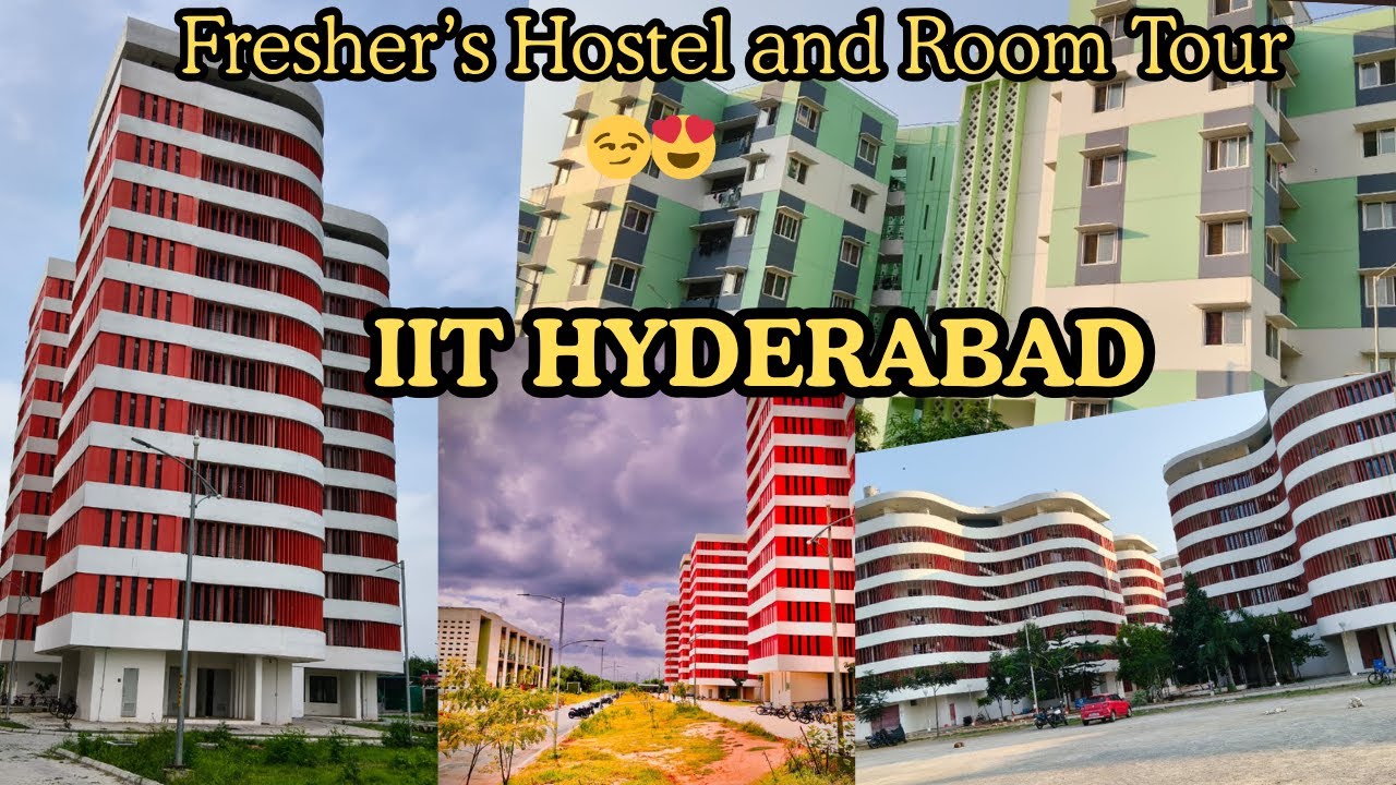 Fresher's Hostel | Room Tour🤩| Radiant Cooling  | IIT HYDERABAD😇| Hostel Vlog | #iith #collegelife