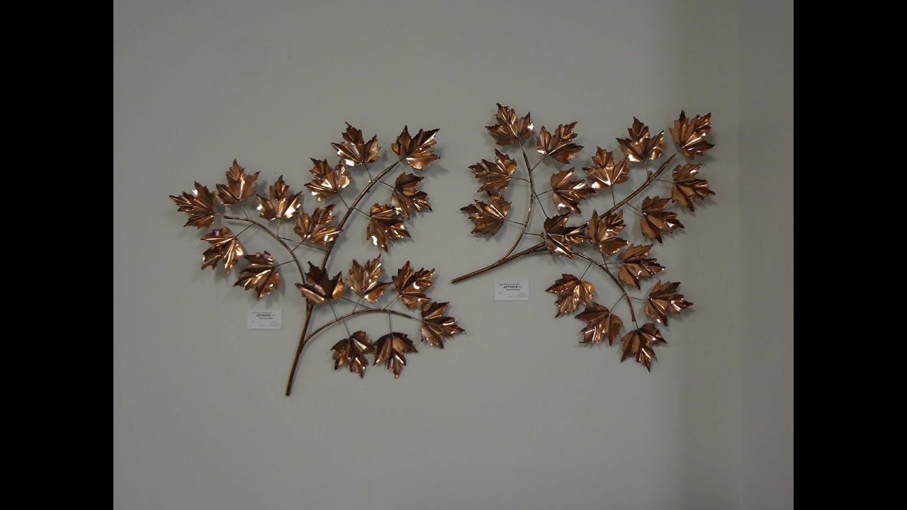 Leaf Spray made from Copper and Brass