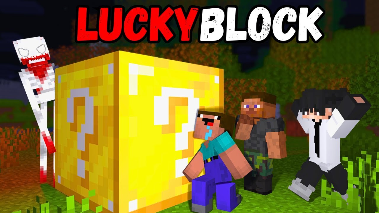 MINECRAFT HORROR LUCKY BLOCKS GONE WRONG😨