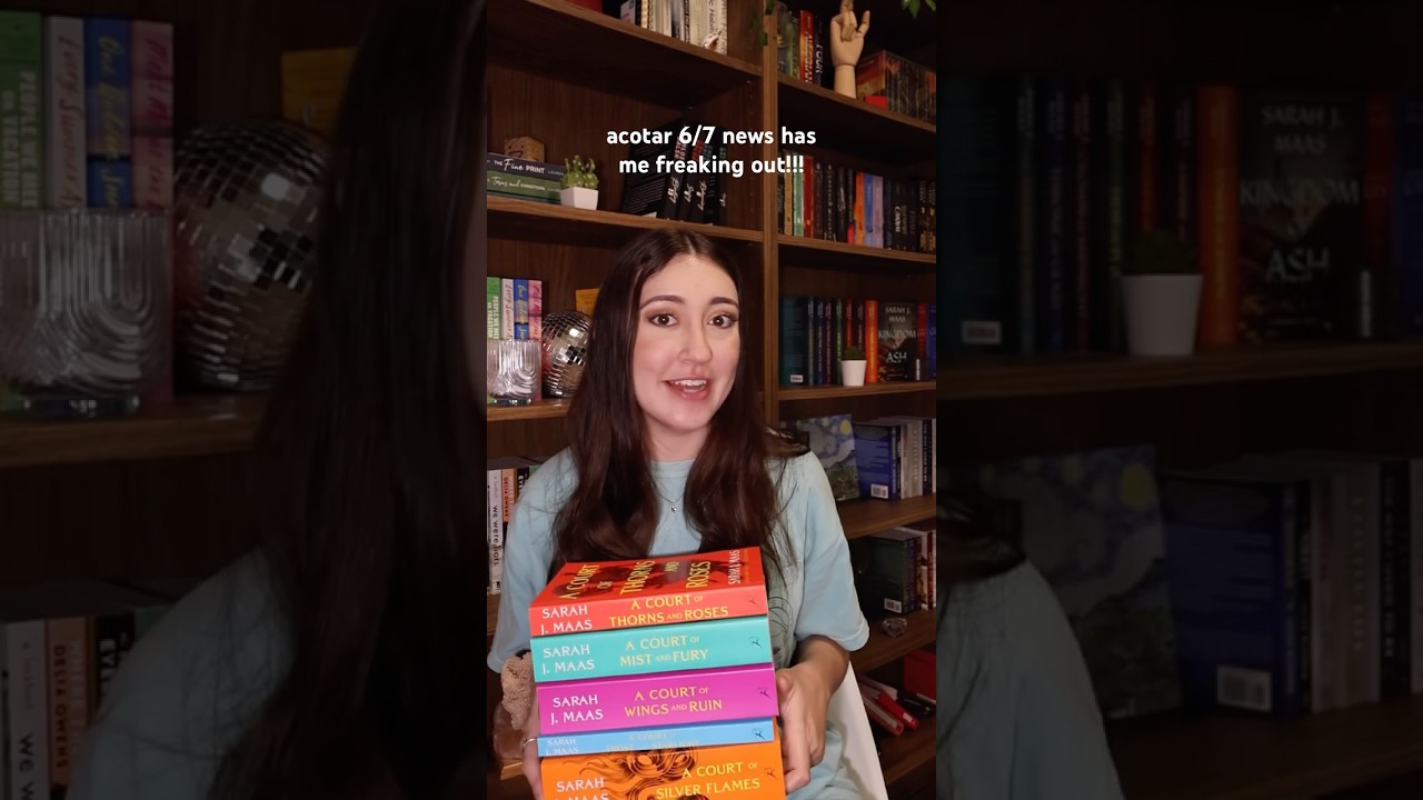 I simply cannot believe this news 📚 #acotar #acotarseries #booktube #books #sarahjmaas #reading