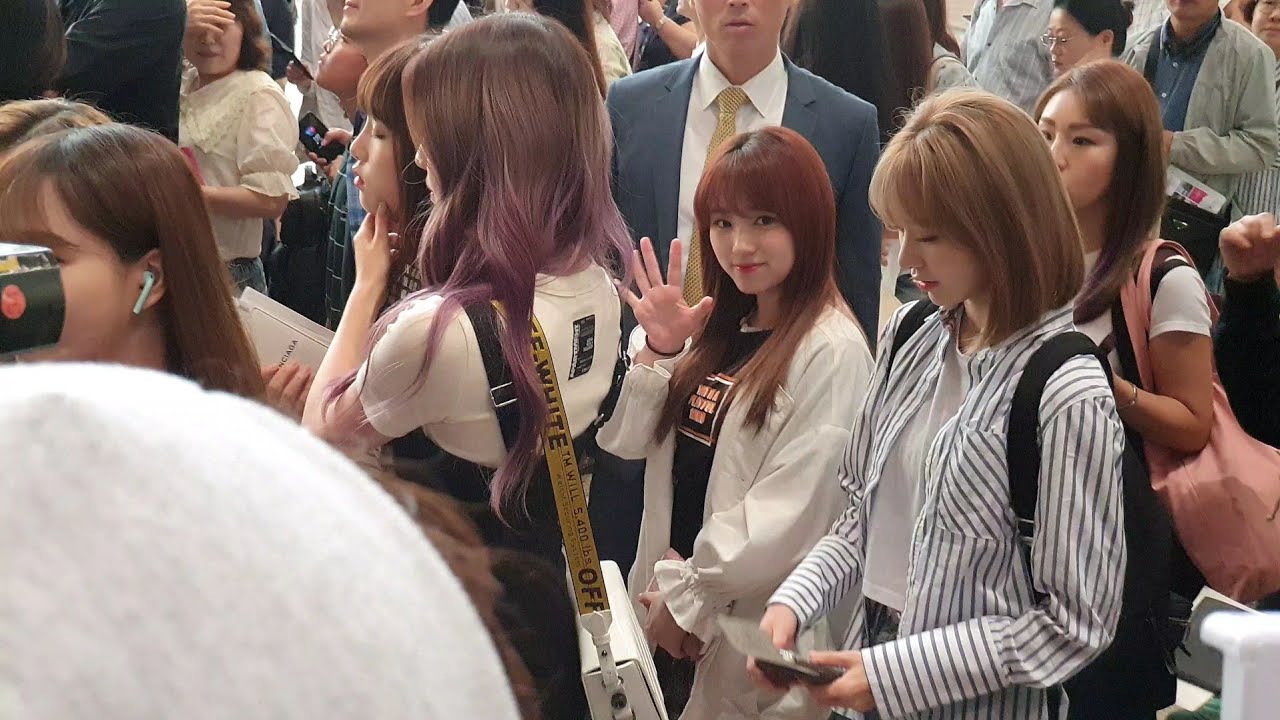 [20190603][Fancam] Gimpo Airport IZ*One - Departure