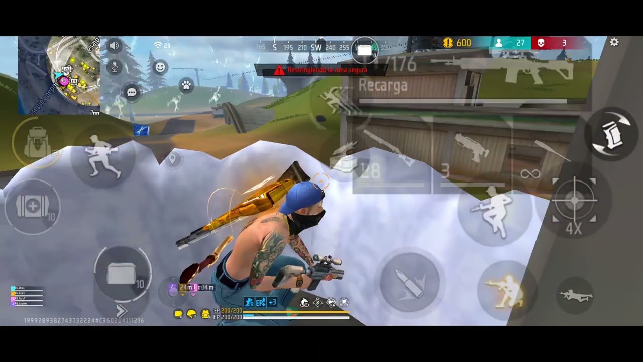 Asi clasificamos a la Semifinal de la FFLA Perú - Samsung S21 Plus | Dook Game #freefire 