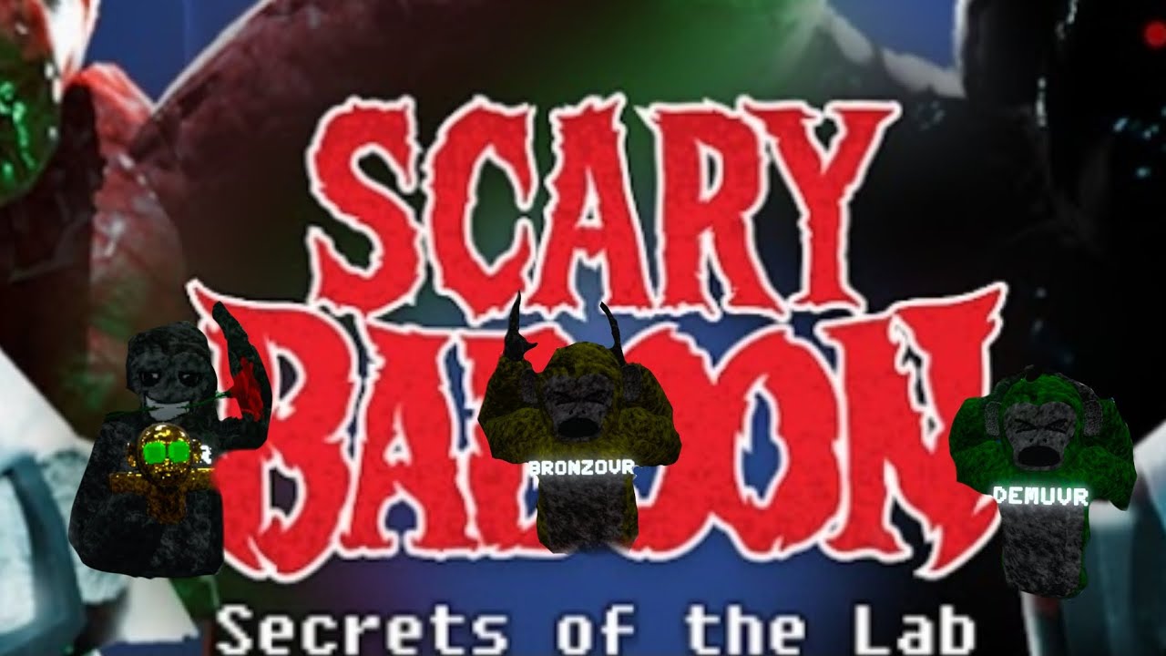 SCARY BABOON?! With @DemuVr 