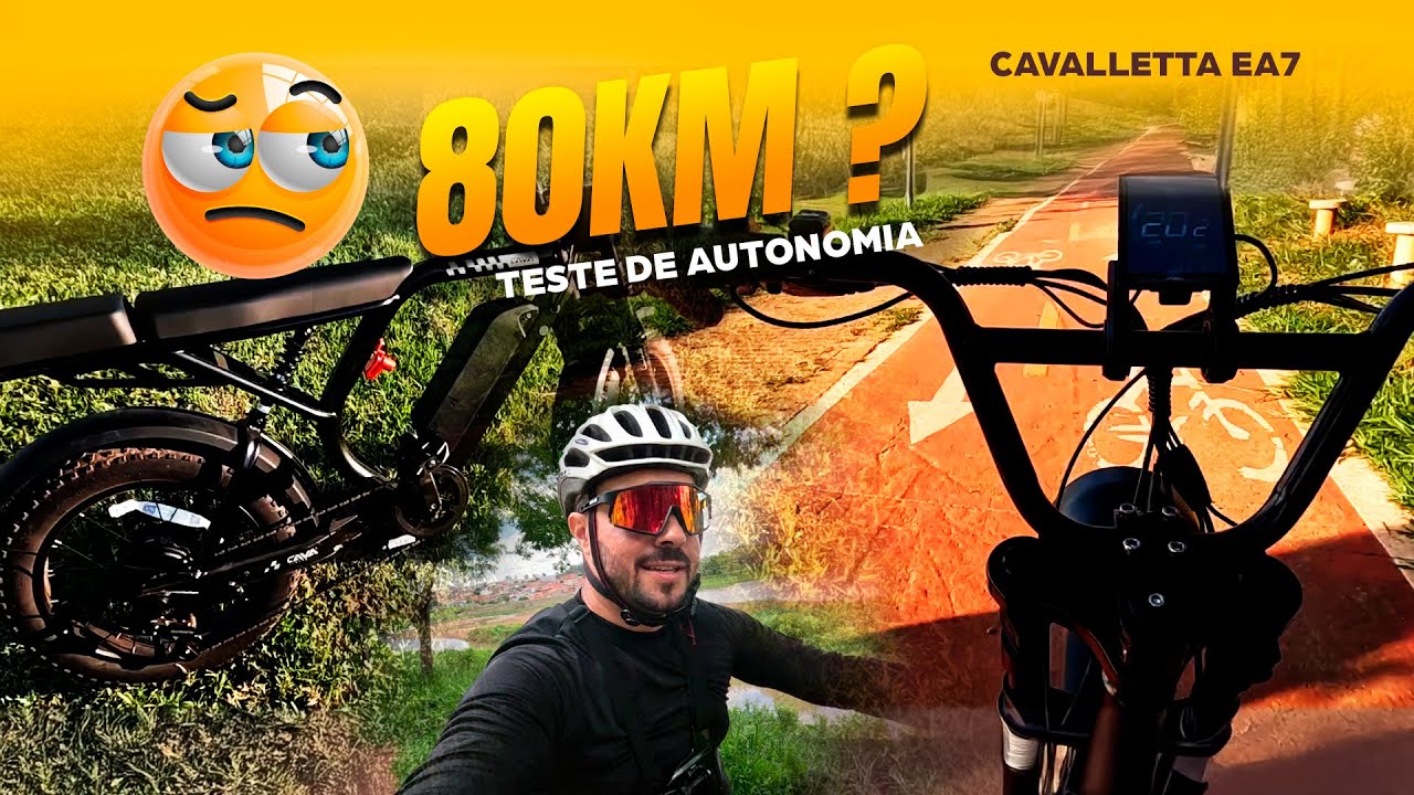 Autonomia de 80km? Testei e te conto a verdade!