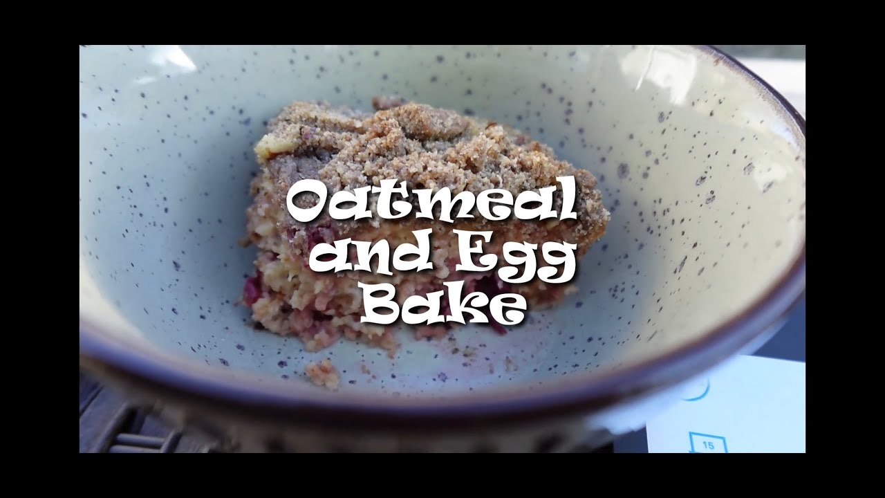 Oatmeal and Egg Bake- Soft Food Diet