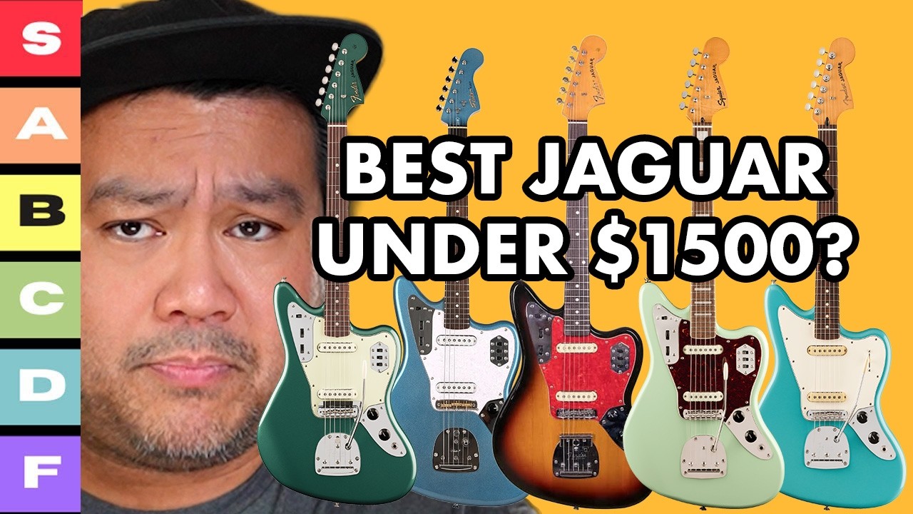 RANKING EVERY FENDER / SQUIER JAGUAR UNDER $1500