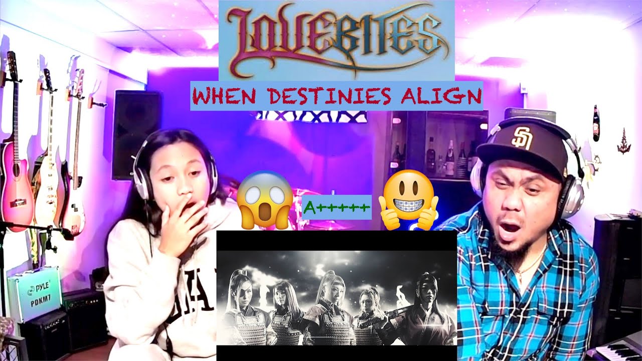 LOVEBITES WHEN DESTINIES ALIGN DAUGHTER REACT)