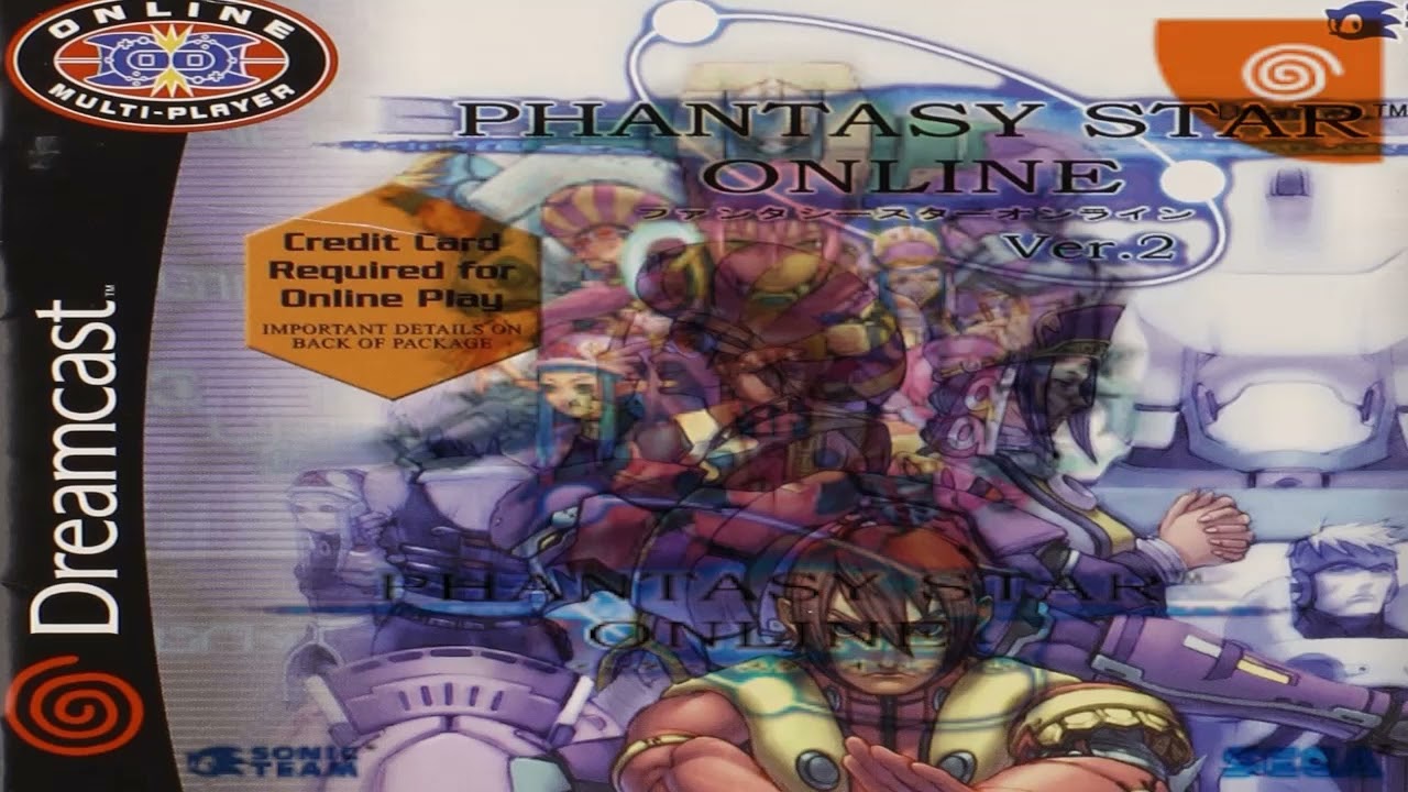 Phantasy Star Online Soundtrack / OST ARRANGEMENT ALBUM [Ambient VGM Mixes][Dreamcast]