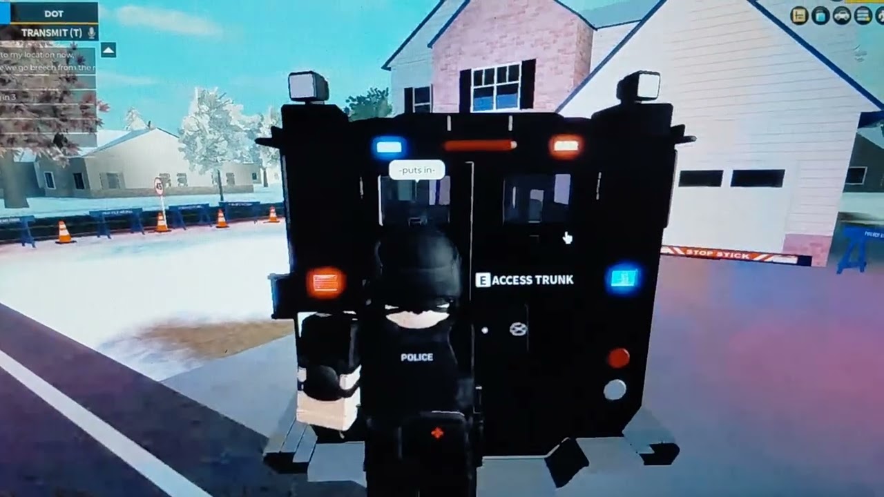 House Raid Roleplay In An ERLC server.. except I'm the only one in the server.