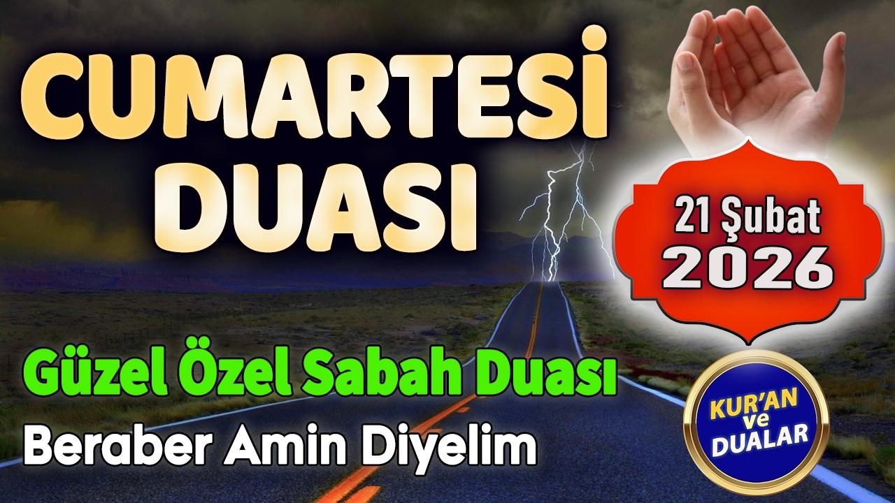 CUMARTESİ DUASI DİNLE Dualar Hazinesi Özel