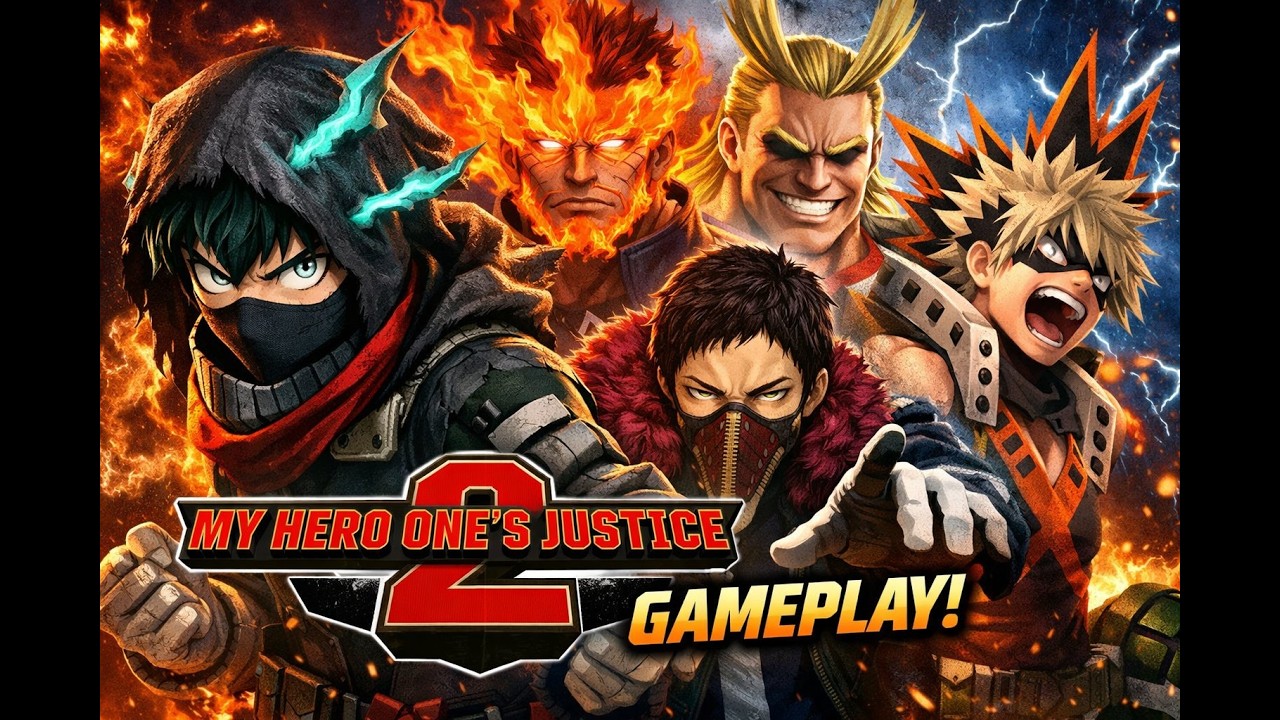 MY HERO ONE'S JUSTICE 2 é um ótimo jogo de anime comarado a todos