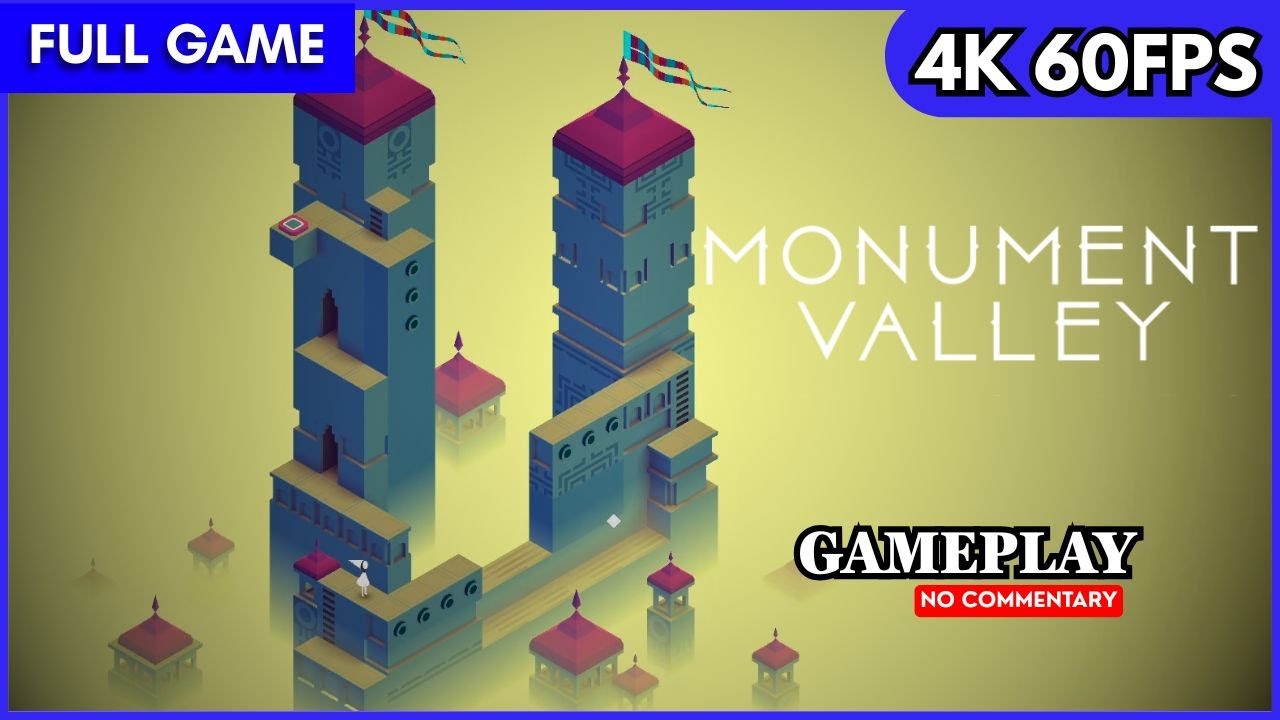 Monument Valley — Full Game | PC Gameplay No Commentary | 4K 60FPS