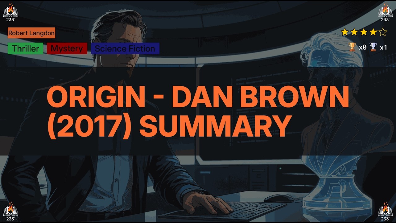 Origin - Dan Brown (2017) Summary (Robert Langdon - 5) - 3.89 ⭐️