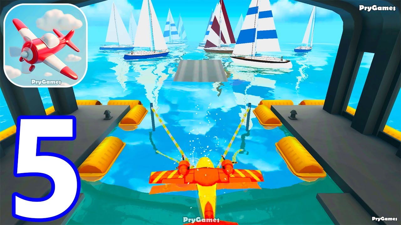 Epic Plane Evolution - Gameplay Walkthrough Part 5 Level 2,3 (Android, iOS)