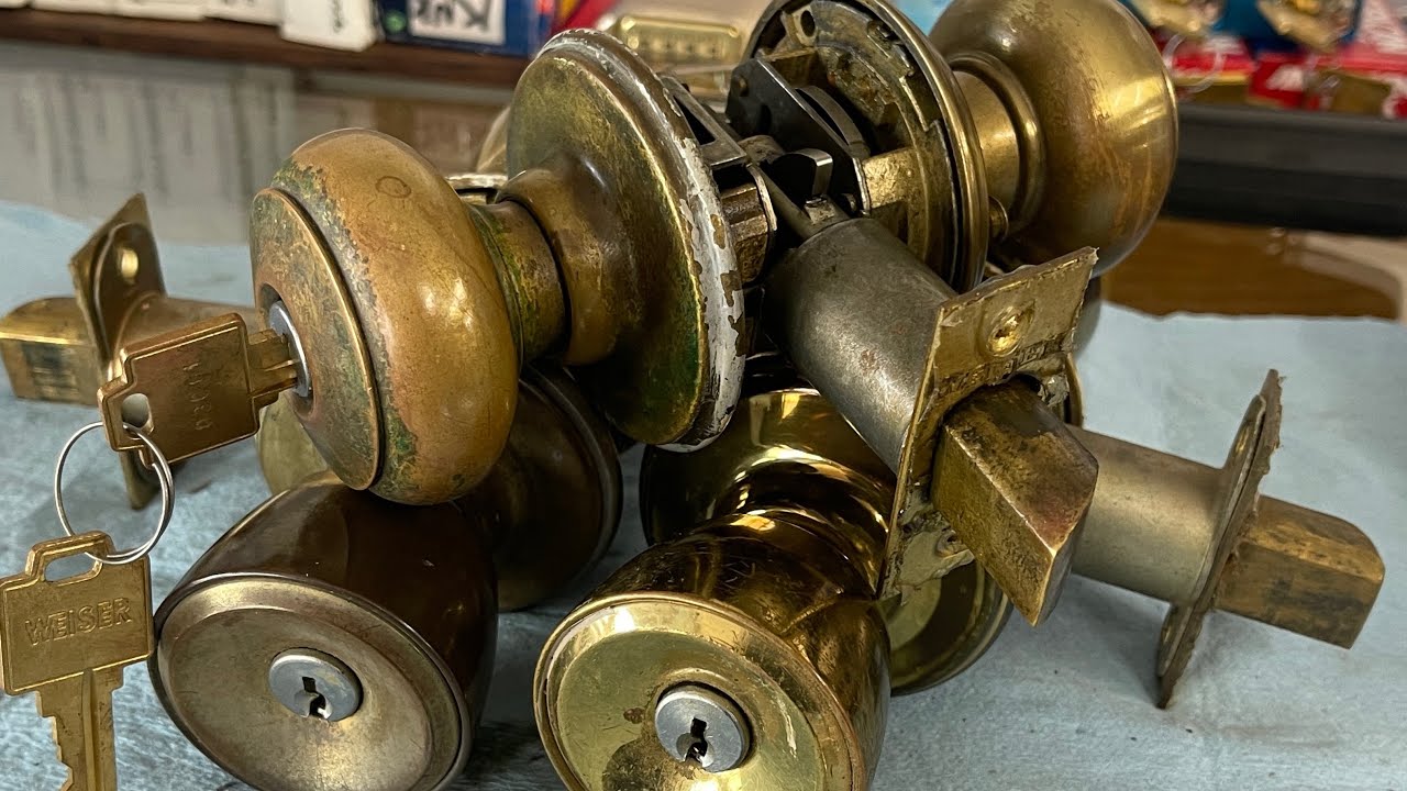 Weiserbolt the Door Lock & Deadbolt in One!: History, Servicing & Rekeying Them