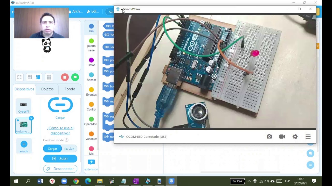 SENSOR DE DISTANCIA - SENSOR ULTRASÓNICO con Mblock