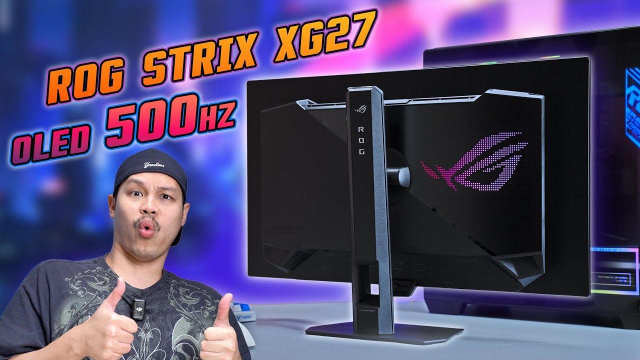 รีวิว จอ ROG Strix OLED XG27AQDPG จอเกมมิ่ง 500 HZ ตัวจบ