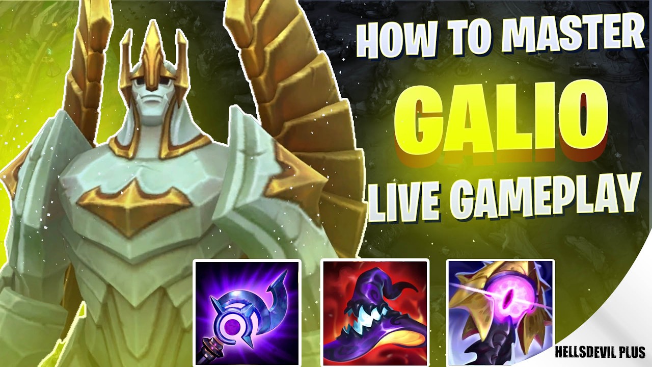Как освоить Гальо на полную силу! - Геймплей Wild Rift HellsDevil Plus