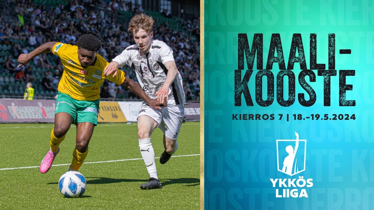 YKKÖSLIIGA 2024 - MAALIKOOSTE | KIERROS 7