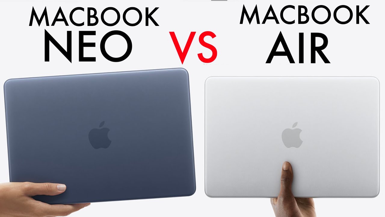 MacBook Neo против MacBook Air M5! (Краткое сравнение)