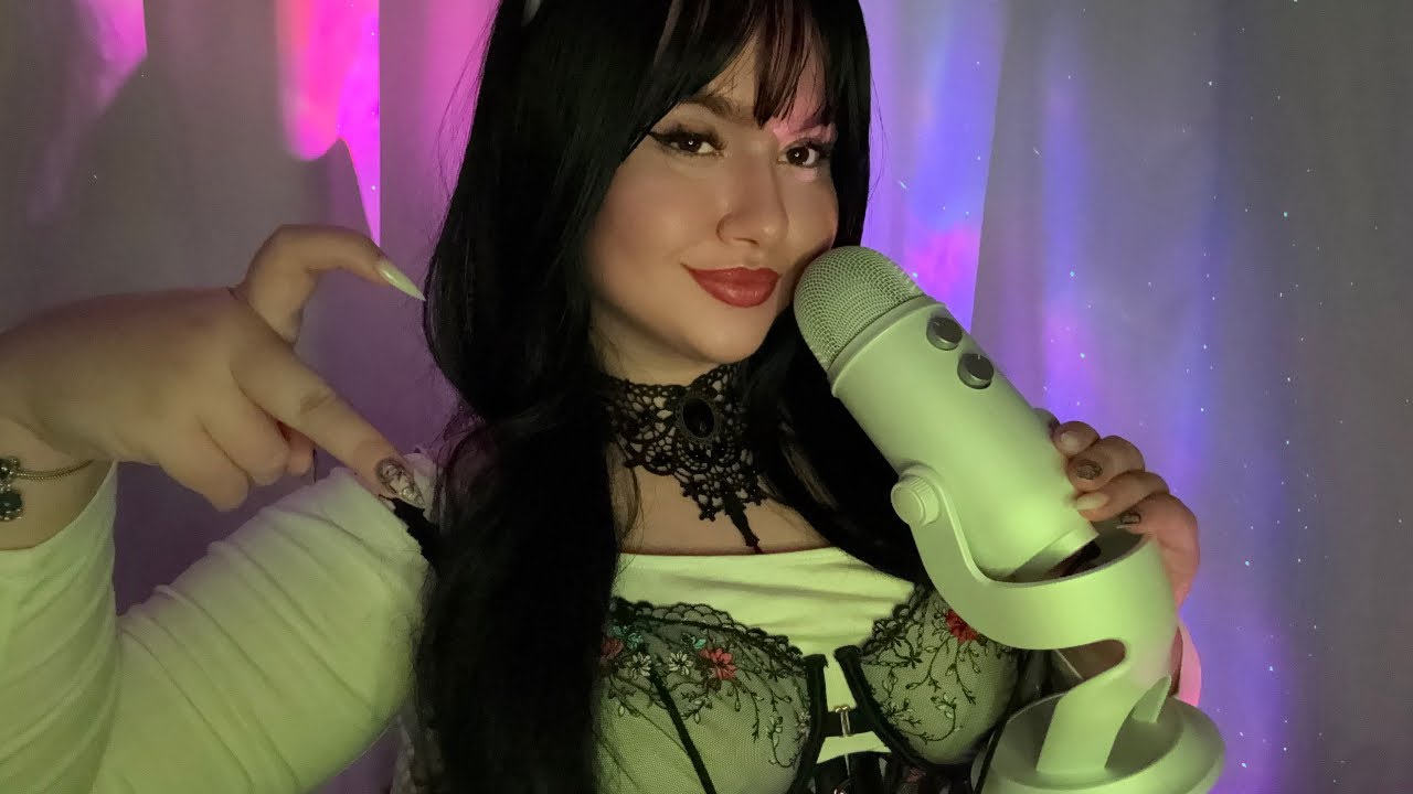 0% to 100% GAIN ASMR upclose whisper, hand movements, visuals, mouth sounds+
