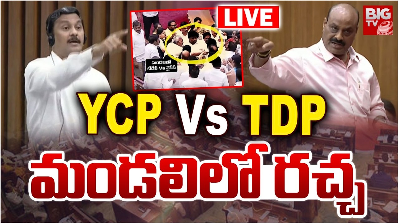 మండలిలో రచ్చ LIVE | TDP vs YCP | AP Legislative Council 2026 | BIG TV TELUGU