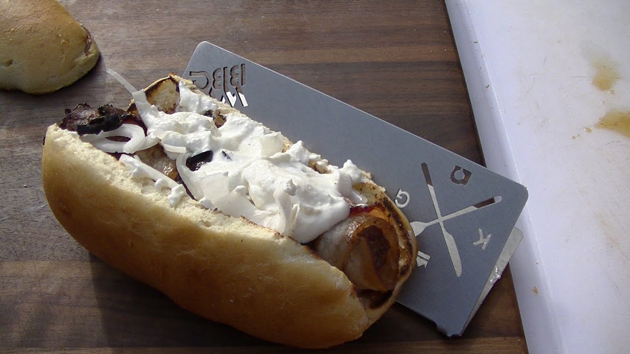 Griechischer Bacon Hot Dog feat. BBQ aus Rheinhessen --- Klaus grillt