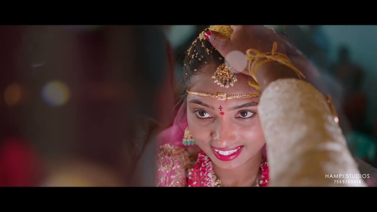 SHIVA PRIYA REDDY # kRISHANA BHAGUWAN REDDY#  WEDDING CENIMATIC# HAMPI STUDIOS # 7569269418